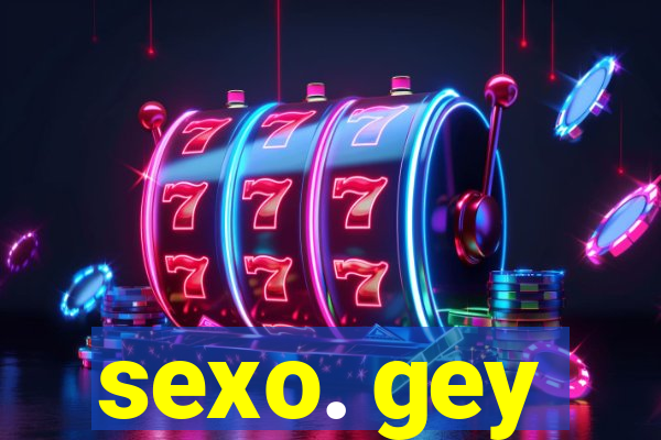 sexo. gey